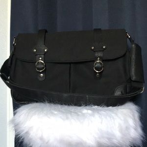 Black messenger bag - like new